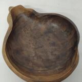 Vintage Shell Shape Wooden Fruit Basket