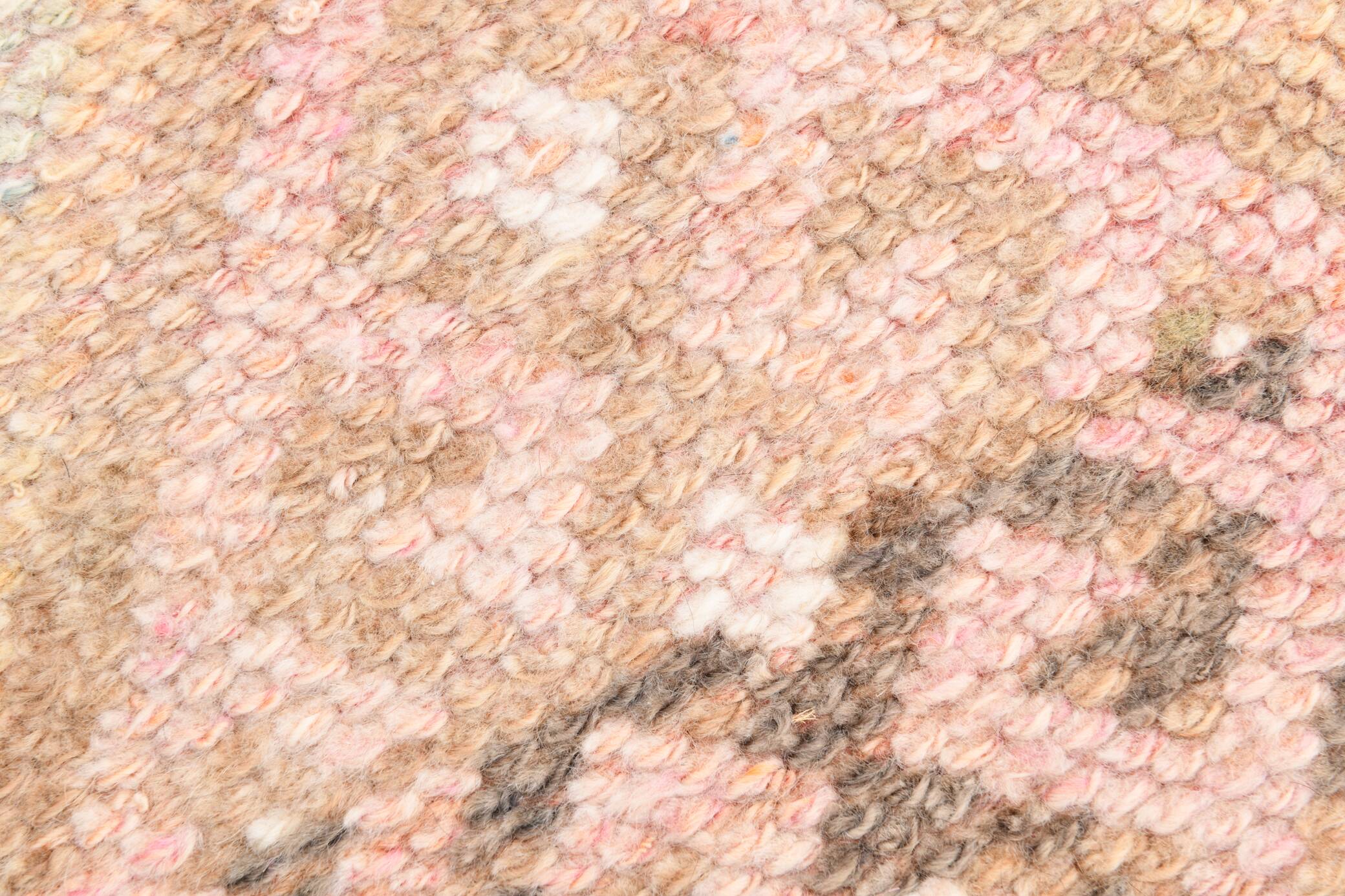 Vintage Super Soft Pink Runner Rug, 85x394Cm