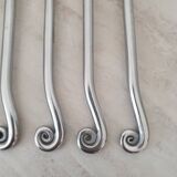 Twisted metal forks / spiral cutlery / twist