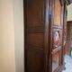 “Large regional 18th-century walnut inlaid wardrobe”