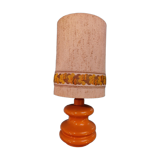 Lampe orange vintage année 70