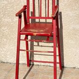 Folding high chair for children aged 2-4 years