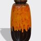 Large Fat Lava Vase W-Germany