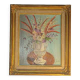 Pretty painting signed Juliette Juvin lower right