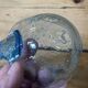 Punch cup and ladle in blown glass - BIOT