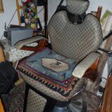 Retro barber chair.