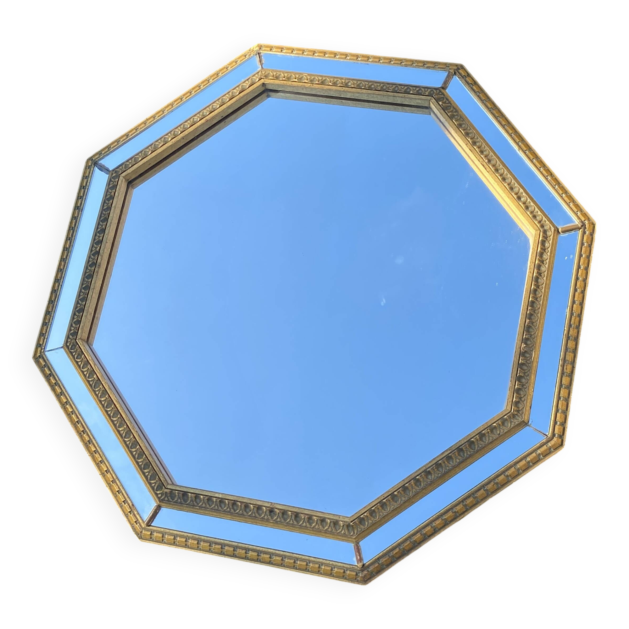 Mirror with glazing beads, 1940s