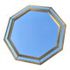 Mirror with glazing beads, 1940s