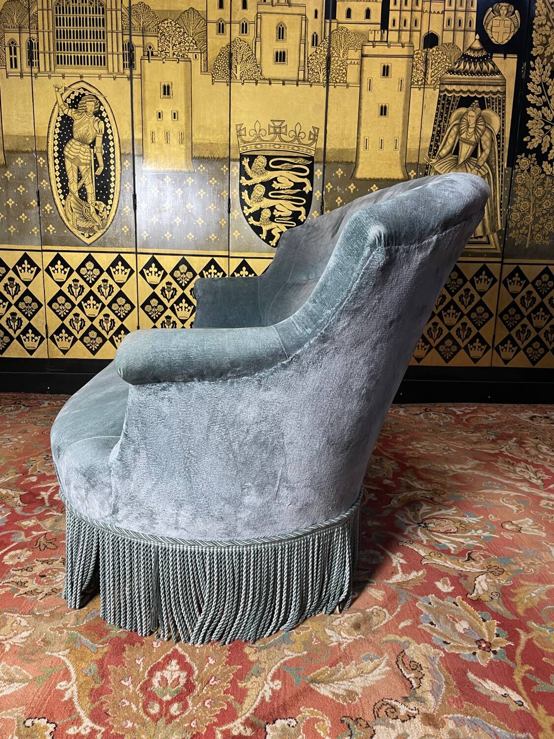 Sofa - toad bench Napoleon III period