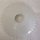 Opaline mount drop speckled lace lampshade pendant chandelier lamp tu