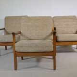 Mid-Century Teak Lounge Chairs by Juul Kristensen, Denmark, 1960s