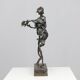 Expressive standing figure by Anthony Binstead, Belgium 1980s
