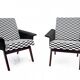 A set of retro armchairs, Czechoslovakia, 1960s