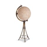 Globe bar  in brass, 1980