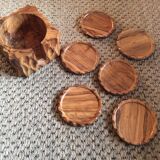 Wooden coasters