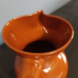 Glazed stoneware decanter