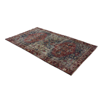 Anatolian handmade vintage rug 315 cm x 185 cm