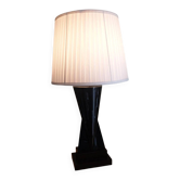 Lampe en cristal taillé noir – 64 cm – 7,6 kg