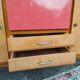Sideboard with fin sides / compass feet from the 50s/60s