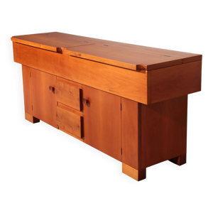 Enfilade Torbecchia en noyer par Giovanni Michelucci pour Poltronova, 1964