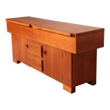 Torbecchia sideboard in walnut by Giovanni Michelucci for Poltronova, 1964