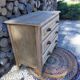 renovated wooden chest of drawers