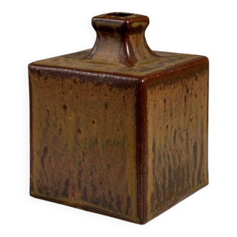 Square-shaped ceramic soliflore vase