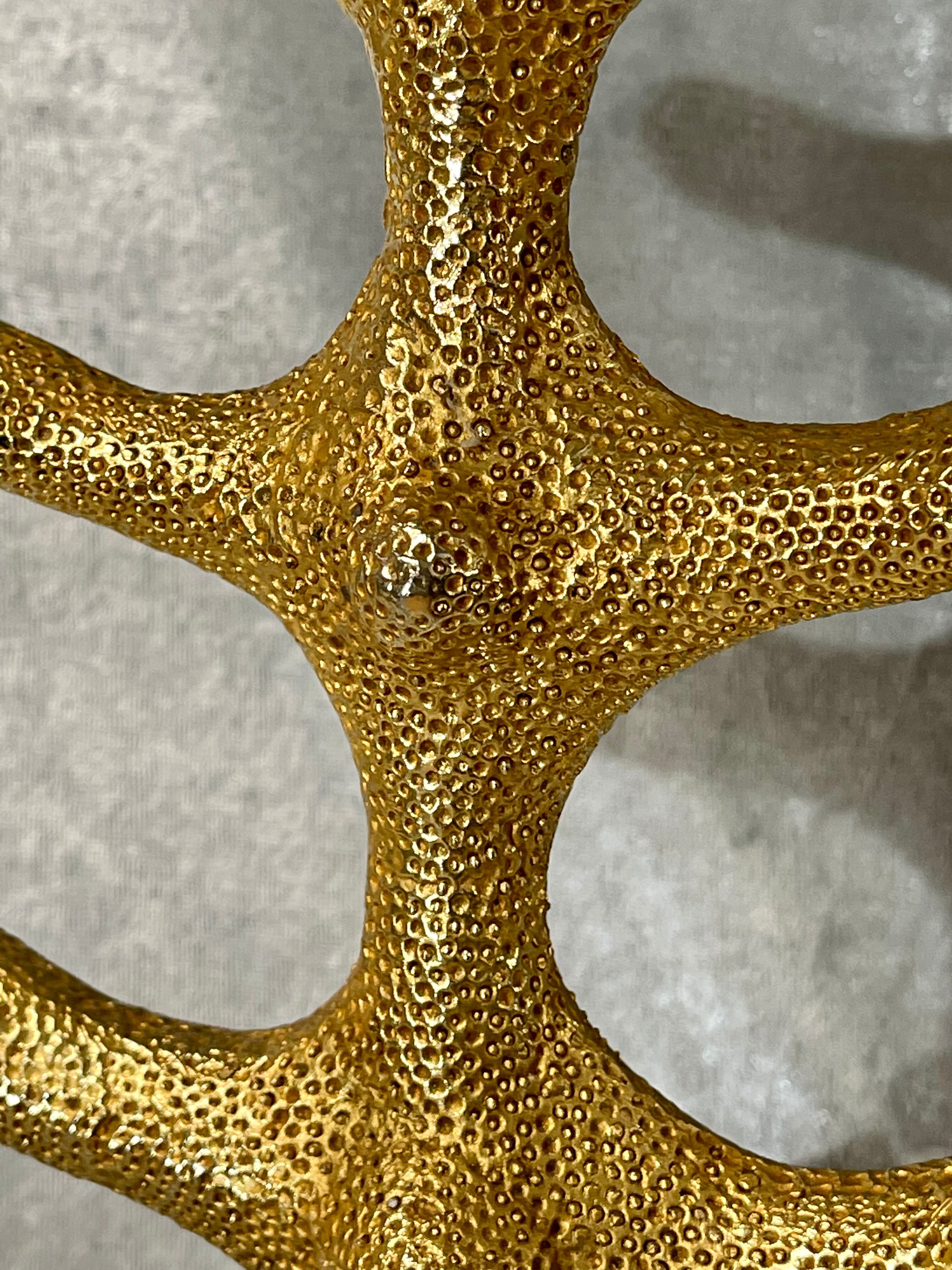 Lampe bronze doré de Stéphane Galerneau