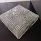 Ceiling lamp / wall lamp vintage molded glass 1970