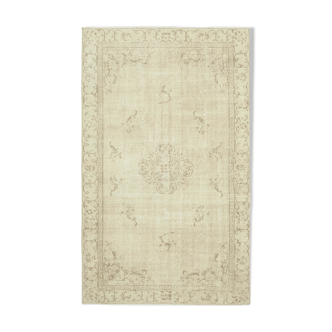 Handwoven One-of-a-Kind Anatolian Beige Rug 162 cm x 268 cm - 38963