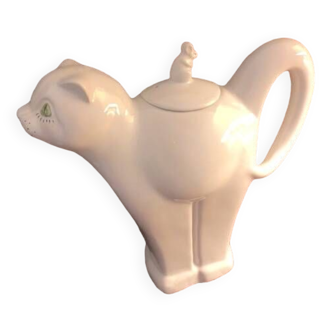 Théière chat anglaise Carlton Ware 1970