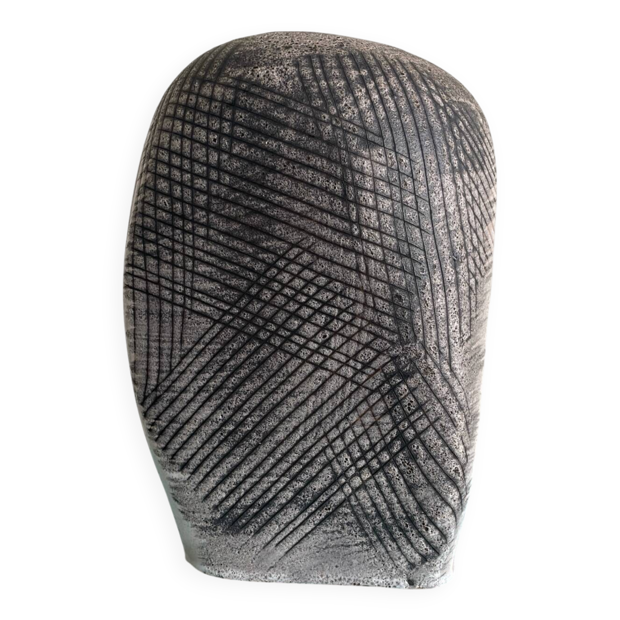 Ceramic vase signed Jean Austry – unique piece