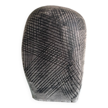 Vase en céramique signé Jean Austry – pièce unique