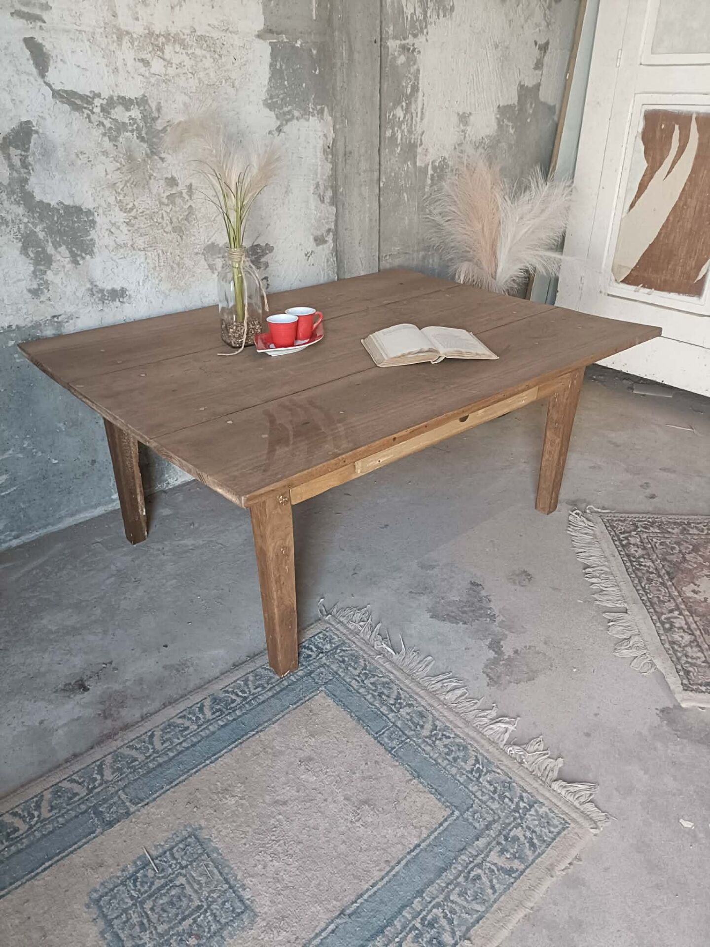 Table basse de ferme 