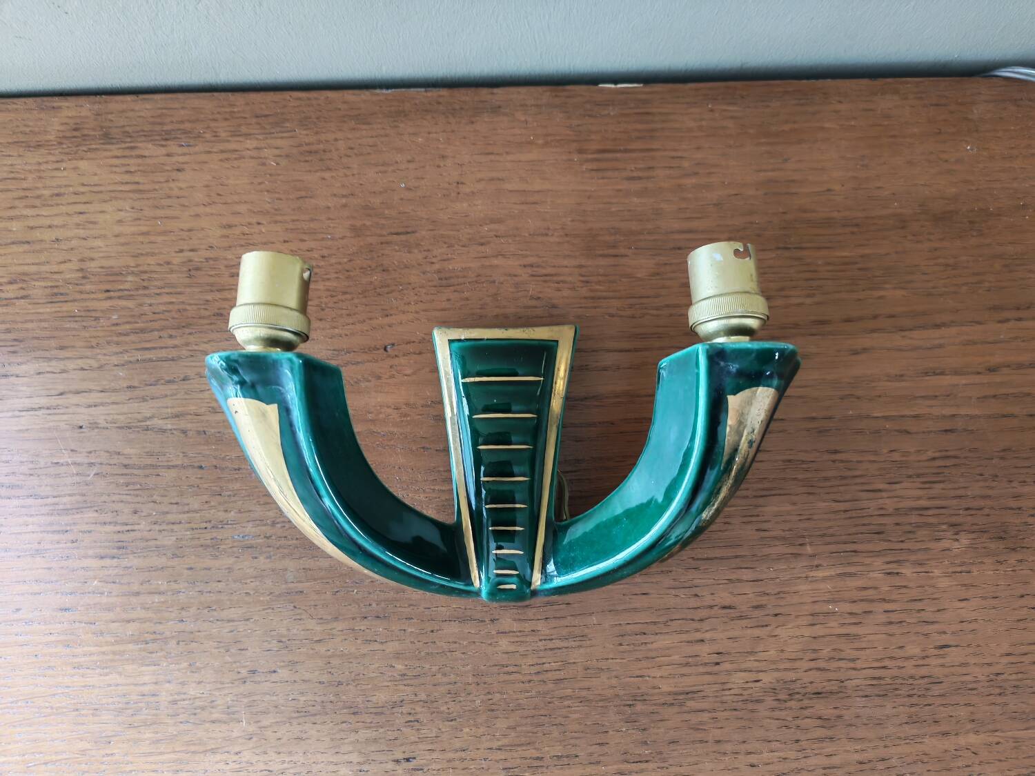 Vintage ceramic wall light