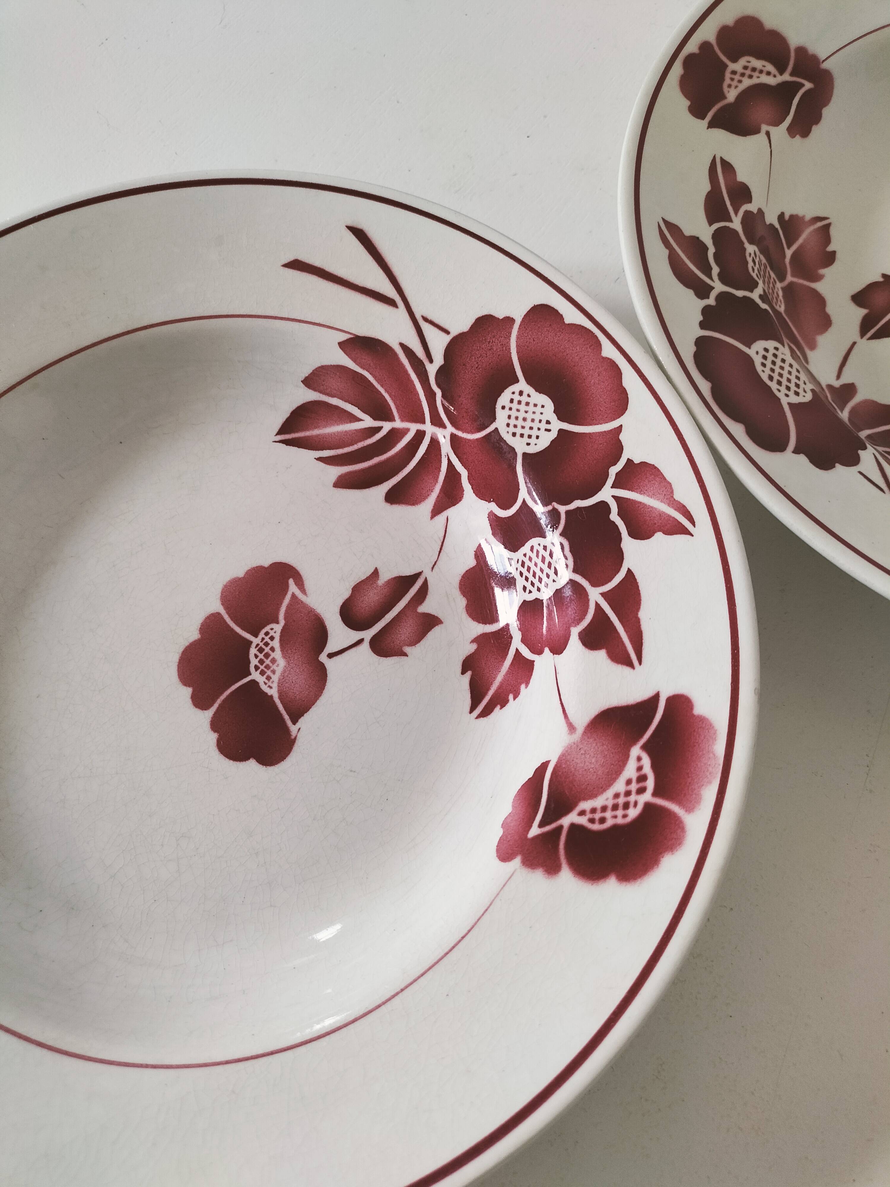 Hamage & Moulin des Loups soup plate duo Model 2508
