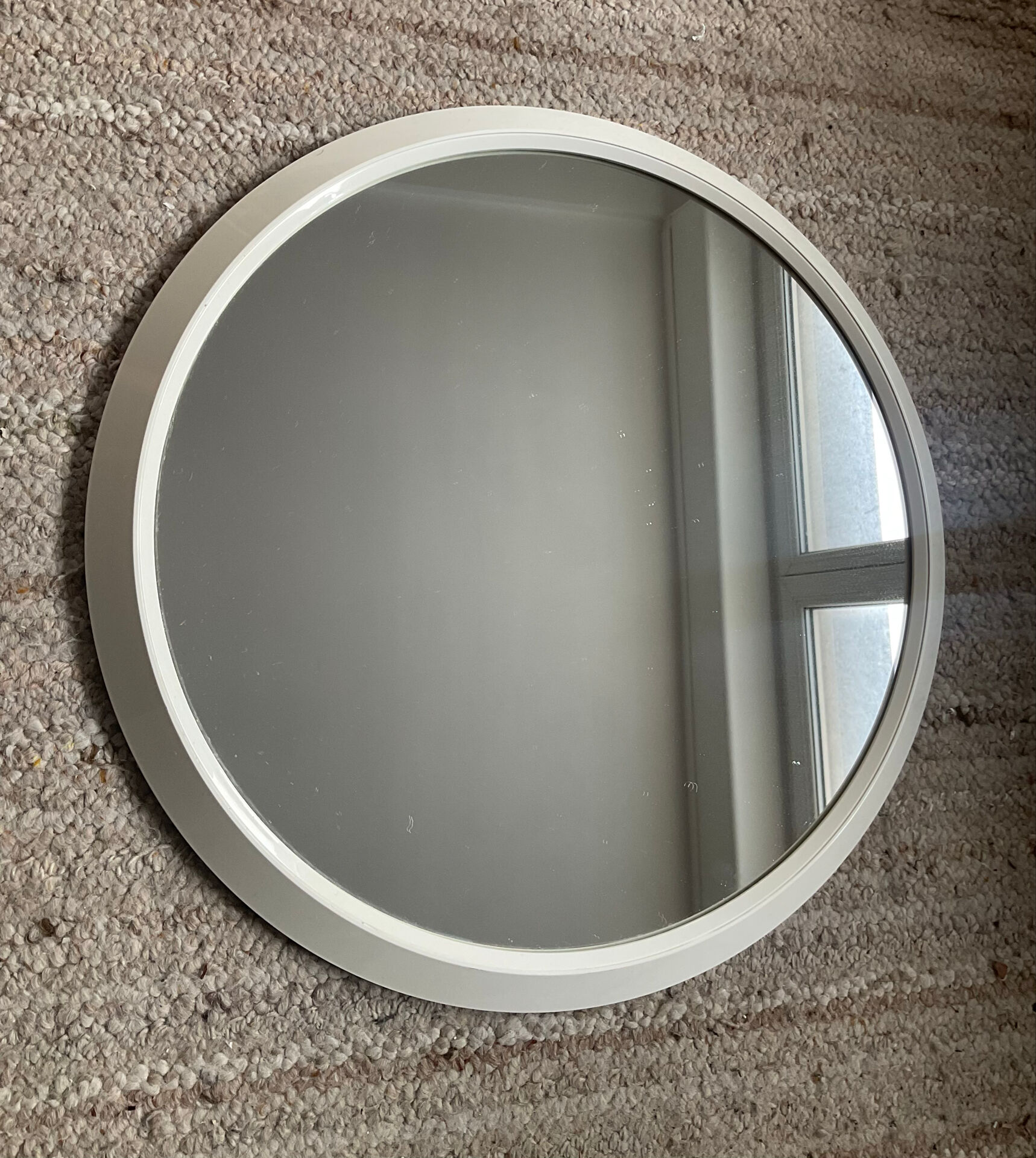 Miroir rond vintage des années 70