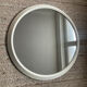 Miroir rond vintage des années 70