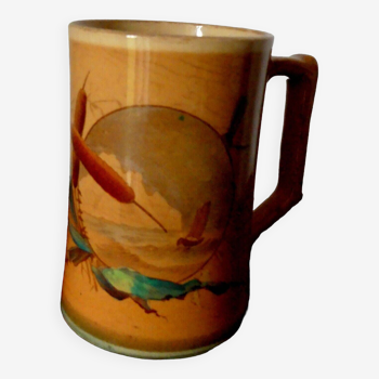 Gien plover mug décor reed