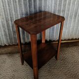 Table d'appoint / desserte en bois vintage