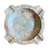 Rose marble ashtray