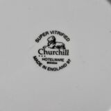 6 assiettes plates vintage porcelaine anglaise Churchill