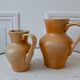 Duo de pichets en grès vintage Made In France