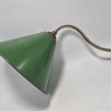 Enameled sheet metal wall light