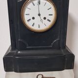 Pendule ancienne marbre noir Napoleon III