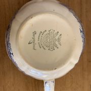 Villeroy and Boch Burgenland 1950 blue and white milk pot