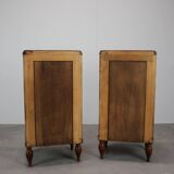 Art Deco Pair of Bedside Tables, 1930s, Czechoslovakia