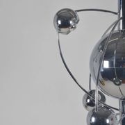 Chandelier 'Satellite' italien conçu par Goffredo Reggiani, années 1960.