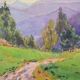Georges Planes (1897-1977) Valley Landscape, Riverbank (double-sided)