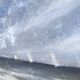Vintage painting "Stormy Sky & Sailboats" – Signed canvas painting